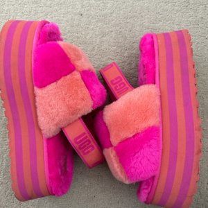 UGG Disco Checks Platform Slide